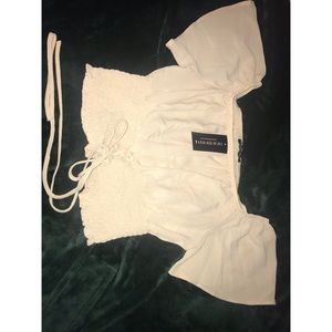 Off The Shoulder Fashion Nova Crop Top